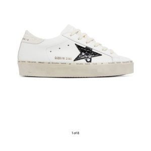 Golden goose wmns hi star ‘white black crocodile’